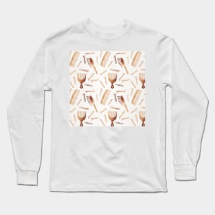 Good Hair Day Rose Gold Long Sleeve T-Shirt